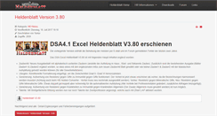 Desktop Screenshot of heldenblatt.ch
